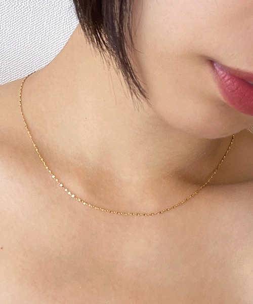 SEN TOKYO(セントーキョー)の「金属アレルギー対応 ニュアンスデザイン マルチパターン サージカルステンレス ネックレス(ネックレス・レディース・シルバー系その他2/ゴールド系その他5/シルバー系その他3/ゴールド系その他6/シルバー/ゴールド系その他3/ゴールド/ゴールド系その他4/ゴールド系その他2/シルバー系その他6/シルバー系その他5/ゴールド系その他/シルバー系その他4/シルバー系その他・FREE)」の10枚目の写真