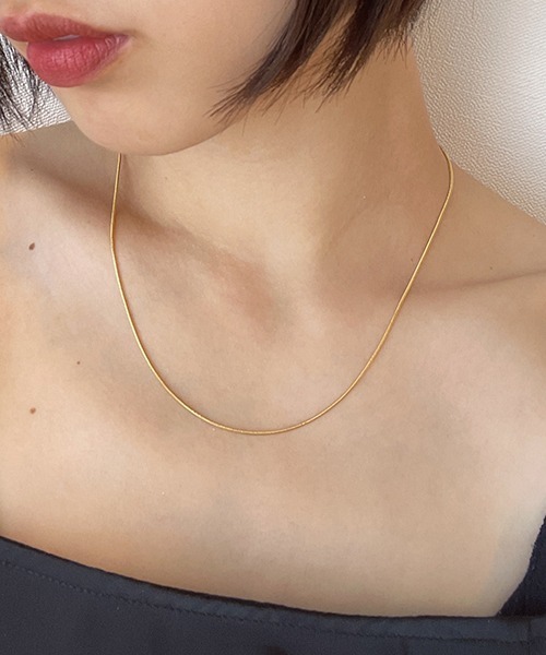 SEN TOKYO(セントーキョー)の「金属アレルギー対応 ニュアンスデザイン マルチパターン サージカルステンレス ネックレス(ネックレス・レディース・シルバー系その他2/ゴールド系その他5/シルバー系その他3/ゴールド系その他6/シルバー/ゴールド系その他3/ゴールド/ゴールド系その他4/ゴールド系その他2/シルバー系その他6/シルバー系その他5/ゴールド系その他/シルバー系その他4/シルバー系その他・FREE)」の12枚目の写真