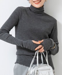 NOLLEY’S | MY STANDARDウォッシャブルリブタートル(Tシャツ/カットソー)