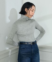 NOLLEY’S | MY STANDARDウォッシャブルリブタートル(Tシャツ/カットソー)