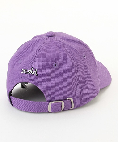 X-girl Stages（エックスガールステージス）の「ミルズロゴキャップ（キャップ・キッズ・ベージュ/ラベンダー/ブラック・S(48-52cm)/M(52-56cm)）」の13枚目の写真