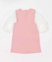 【新品】ケイトスペード　袖切り替えボウワンピース　黒　140 kate spade new york kids（ケイトスペードニューヨーク）の