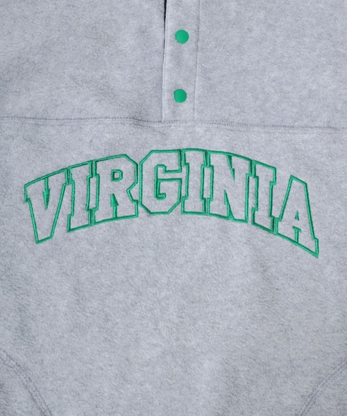 DISCUS（ディスカス）の「DISCUS/ディスカス オーバーサイズ フリーススウェット ワンポイントロゴ刺繍 ハーフジップ スナップボタン アノラック トップス レディース メンズ（スウェット・レディース・ベージュ系その他/レッド/オートミール/ブルー/オフホワイト/グレイッシュブルー/ブラック/ブラック系その他・XL/M/L）」の17枚目の写真