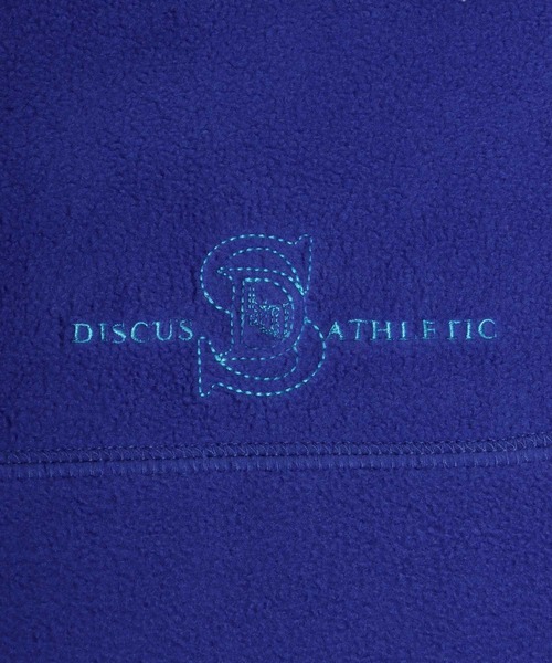 DISCUS（ディスカス）の「DISCUS/ディスカス オーバーサイズ フリーススウェット ワンポイントロゴ刺繍 ハーフジップ スナップボタン アノラック トップス レディース メンズ（スウェット・レディース・ベージュ系その他/レッド/オートミール/ブルー/オフホワイト/グレイッシュブルー/ブラック/ブラック系その他・XL/M/L）」の22枚目の写真