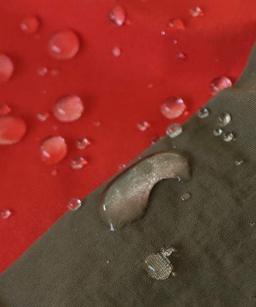 antiqua（アンティカ）の「撥水配色ジップフーディー（パーカー・レディース・カーキ/ブラック・FREE）」の14枚目の写真