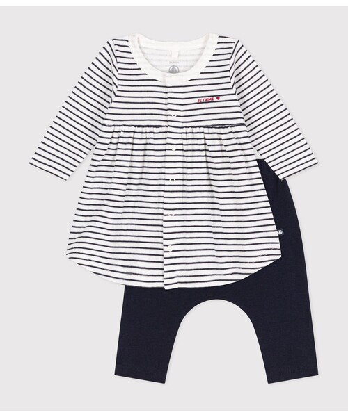 【セール】チュビックワンピース(ワンピース)|PETIT BATEAU(プチバトー)