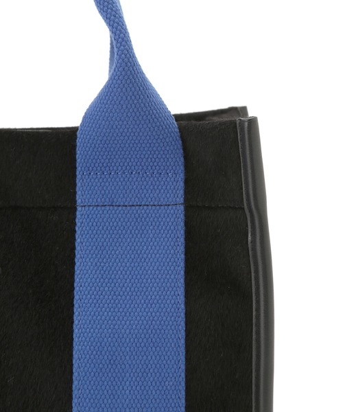 ROPE' PICNIC（ロペピクニック）の「ホースヘア風ミニスクエアトート＆ショルダーバッグ（トートバッグ・レディース・ピンク/グレー/ブラック系その他・FREE）」の11枚目の写真