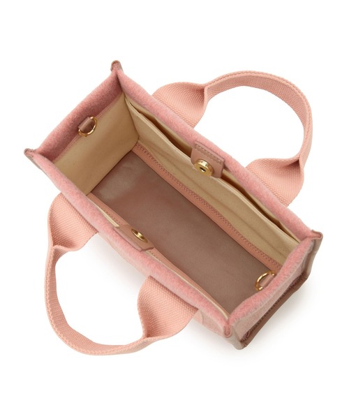 ROPE' PICNIC（ロペピクニック）の「ホースヘア風ミニスクエアトート＆ショルダーバッグ（トートバッグ・レディース・ピンク/グレー/ブラック系その他・FREE）」の21枚目の写真
