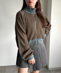 apres jour mignon | ワッフルトラックジャケット【ZOZOTOWN限定アイテム】(ジャージ)