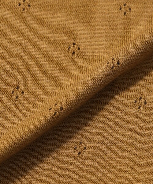 MACKINTOSH PHILOSOPHY（ﾏｯｷﾝﾄｯｼｭ ﾌｨﾛｿﾌｨｰ）の「ボリュームスリーブニットプルオーバー（ニット/セーター・レディース・ブルー/ホワイト系その他/ブラウン・38）」の13枚目の写真