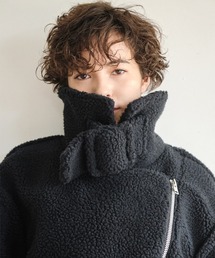 soduk（スドーク）の「boa riders jacket（ライダースジャケット
