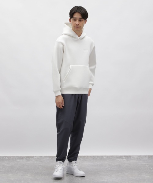 LAKOLE(ラコレ)の「フォルムダンボールパーカー<PARK by LAKOLE> / 978314(パーカー・メンズ・ホワイト/ブラック/グレー・MEDIUM/LARGE/X-LARGE)」の4枚目の写真