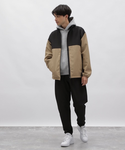 LAKOLE(ラコレ)の「フォルムダンボールパーカー<PARK by LAKOLE> / 978314(パーカー・メンズ・ホワイト/ブラック/グレー・MEDIUM/LARGE/X-LARGE)」の8枚目の写真