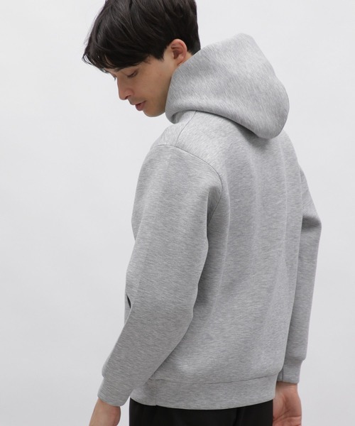 LAKOLE(ラコレ)の「フォルムダンボールパーカー<PARK by LAKOLE> / 978314(パーカー・メンズ・ホワイト/ブラック/グレー・MEDIUM/LARGE/X-LARGE)」の9枚目の写真