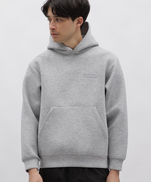LAKOLE(ラコレ)の「フォルムダンボールパーカー<PARK by LAKOLE> / 978314(パーカー・メンズ・ホワイト/ブラック/グレー・MEDIUM/LARGE/X-LARGE)」の10枚目の写真