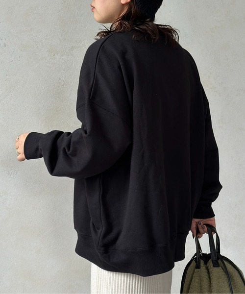 CPCM（シーピーシーエム）の「ワークアウトおじさん刺繍スウェット（スウェット・レディース・キナリ/オフホワイト/ブラック・FREE）」の20枚目の写真