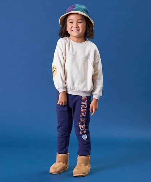 F.O.KIDS（エフオーキッズ）の「F.O.KIDS/エフオーキッズ 切替バケットハット ベルハット（ハット・キッズ・チェック/チャコール/ライトグレー・52/50）」の10枚目の写真