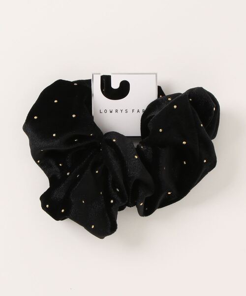 LOWRYS FARM（ローリーズファーム）の「ツブツブシュシュ　989866（シュシュ・レディース・ブラック/ブラウン/ネイビー・FREE）」の2枚目の写真