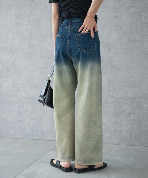 WEGO（ウィゴー）の「WEGO/【XS～豊富なサイズ展開！】ストレートデニムパンツ（デニムパンツ・レディース・インディゴブルー/ホワイト/ブラック系その他/ライトインディゴブルー/ブラック/コバルトブルー/ブルー系1/ブラック系1/その他1・X-SMALL/MEDIUM/SMALL/LARGE）」の18枚目の写真