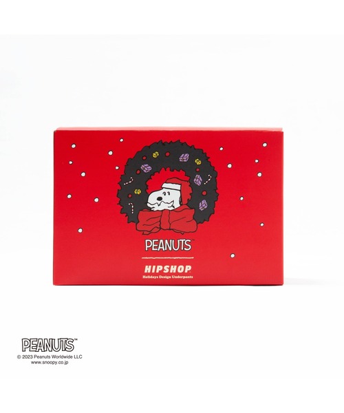 HIPSHOP(ヒップショップ)の「クリスマス限定<PEANUTS>ピーナッツ ホリデーデザイン アンダーパンツ3点セット/メンズ ボクサーパンツ ポリエステルタイプ ギフトボックス/HIPSHOP(ヒップショップ)(ボクサーパンツ・メンズ・A・L/M/LL)」の14枚目の写真
