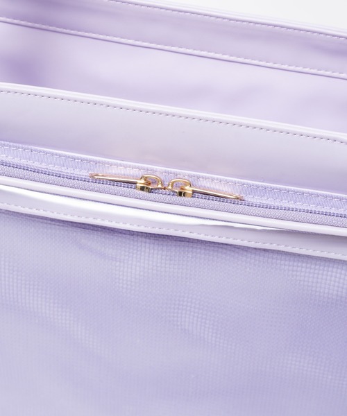 WEGO(ウィゴー)の「WEGO/【Sサイズ】レースアップフレーム痛バッグ【一部店舗限定】(トートバッグ・レディース・ライトパープル/ブラック/ホワイト/ワイン/グレー/サックスブルー/ブラック系その他/グリーン系その他/ピンク・FREE)」の17枚目の写真