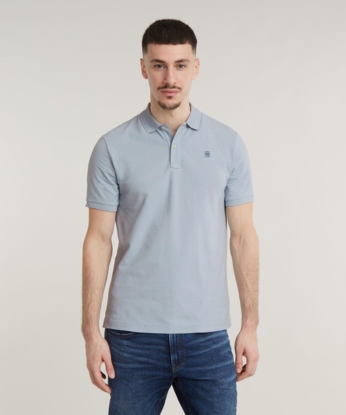 【セール】DUNDA SLIM POLO/ワンポイント/ロゴポロシャツ（ポロシャツ）｜G-STAR RAW（ジースターロゥ）