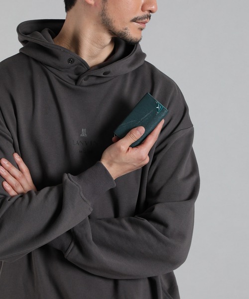 LANVIN en Bleu（ランバンオンブルー）の「“アクア” キーケース（キーケース/キーアクセサリー・メンズ・グリーン/ホワイト/ブラック・FREE）」の3枚目の写真