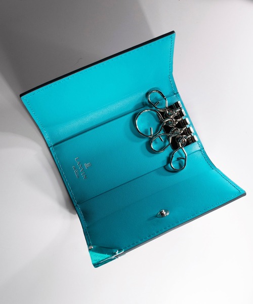 LANVIN en Bleu（ランバンオンブルー）の「“アクア” キーケース（キーケース/キーアクセサリー・メンズ・グリーン/ホワイト/ブラック・FREE）」の8枚目の写真
