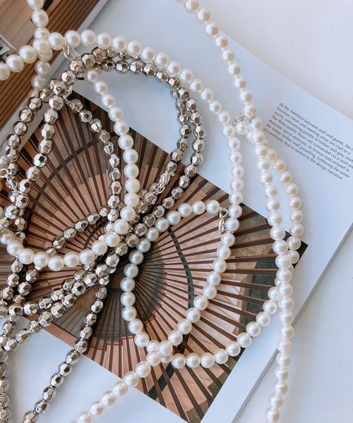 AS KNOW AS plus(アズノゥアズプラス)の「◎アソートビーズハーネス(サスペンダー・レディース・シルバー/ホワイト/ブラック・FREE)」の13枚目の写真