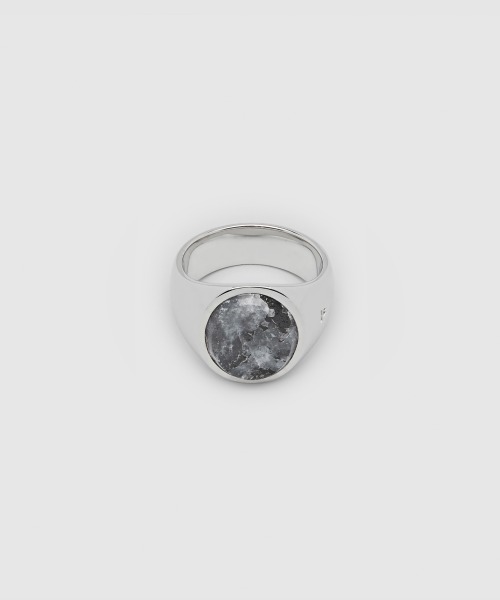 新品 TOM WOOD Shield Larvikite リング 指輪 TOMWOOD - Kay Ring Larvikite / シグネットリング