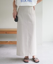 DISCOAT（ディスコート）の「テックリネンナロースカート（スカート）」