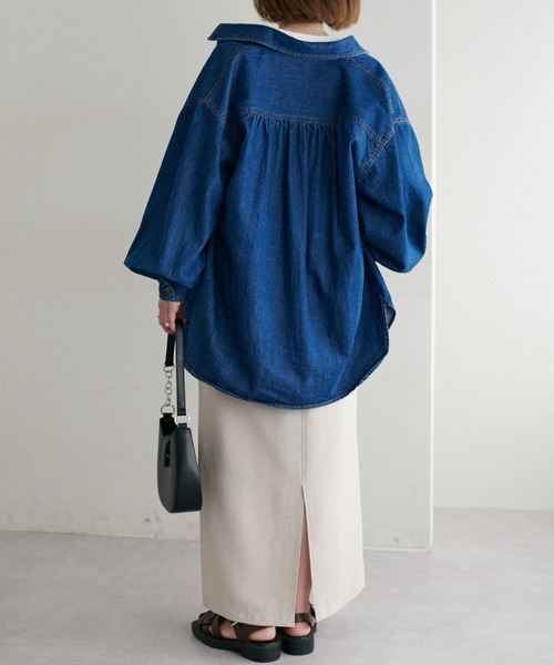 DISCOAT（ディスコート）の「テックリネンナロースカート（スカート・レディース・ライトグレー/オレンジ/チャコールグレー・LARGE/SP/MT/SMALL/MEDIUM）」の22枚目の写真