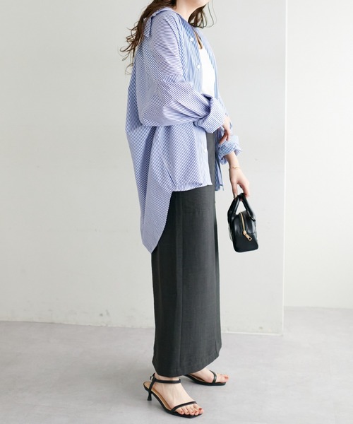 DISCOAT（ディスコート）の「テックリネンナロースカート（スカート・レディース・ライトグレー/オレンジ/チャコールグレー・LARGE/SP/MT/SMALL/MEDIUM）」の11枚目の写真