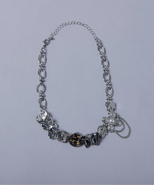 Ellno Loset（エルノロゼット）の「アソートモチーフネックレス（ネックレス・メンズ・シルバー・FREE）」の3枚目の写真