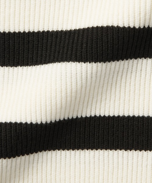 無印良品(ムジルシリョウヒン)の「婦人 洗える畦編みショート丈Vネックベスト(ベスト・レディース・ホワイト系3/オートミール/ブラック/ブラック系・XS/M/S/XL/L)」の10枚目の写真