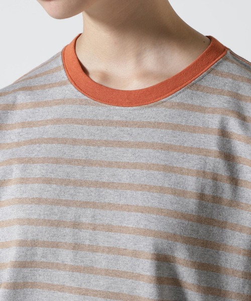 tシャツ SOGLIA/ソリア　OPEN END BORDER TEE リンガーボーダーＴ レディース soglia（ソリア）の「SOGLIA/ソリア OPEN END BORDER TEE