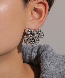 voov（ブーブ）の「パール メタル ボール ボリューム つぶつぶ イヤリング 大きめ（イヤリング）」