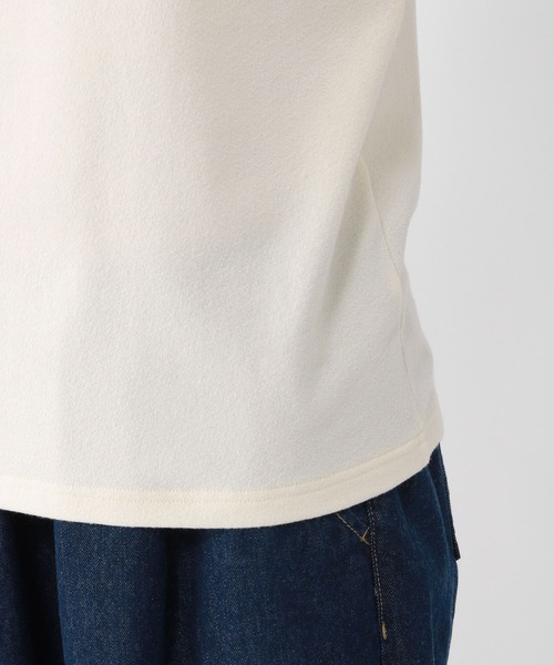 studio CLIP（スタディオクリップ）の「ネックマルチWAYプルオーバー（Tシャツ/カットソー・レディース・オフホワイト/イエロー/ライトグレー・MEDIUM/LARGE）」の11枚目の写真