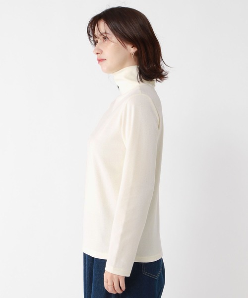 studio CLIP（スタディオクリップ）の「ネックマルチWAYプルオーバー（Tシャツ/カットソー・レディース・オフホワイト/イエロー/ライトグレー・MEDIUM/LARGE）」の16枚目の写真