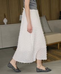 idem（イデム）の「ribbon chiffon skirt/リボンフリンジスカート【Sサイズ展開あり】（スカート）」