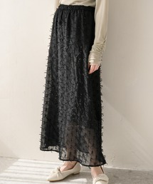 idem（イデム）の「ribbon chiffon skirt/リボンフリンジスカート【Sサイズ展開あり】（スカート）」