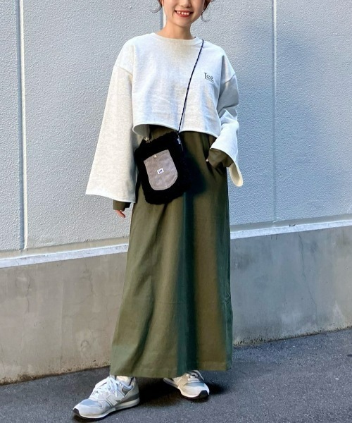 Lee（リー）の「【Lee】スウェットセットワンピース（ワンピース