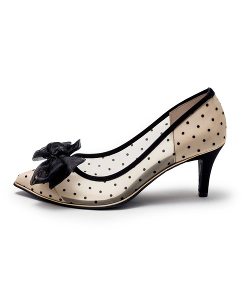 Launa lea(ラウナレア)の「リボンチュールヒールパンプス(0556)(パンプス・レディース・ブラック/ベージュ/ライラック・24.5cm/25.0cm/22.0cm/22.5cm/23.0cm/23.5cm/24.0cm)」の22枚目の写真