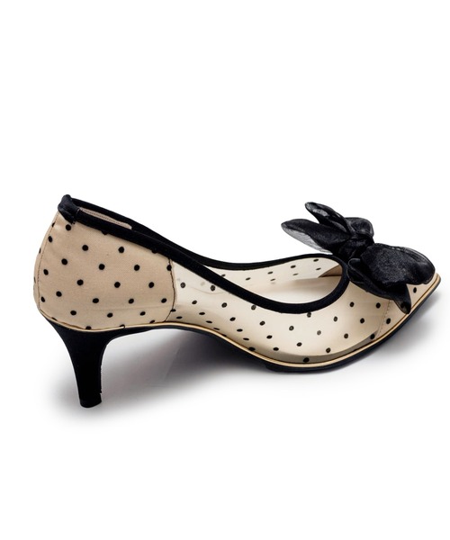 Launa lea(ラウナレア)の「リボンチュールヒールパンプス(0556)(パンプス・レディース・ブラック/ベージュ/ライラック・24.5cm/25.0cm/22.0cm/22.5cm/23.0cm/23.5cm/24.0cm)」の21枚目の写真