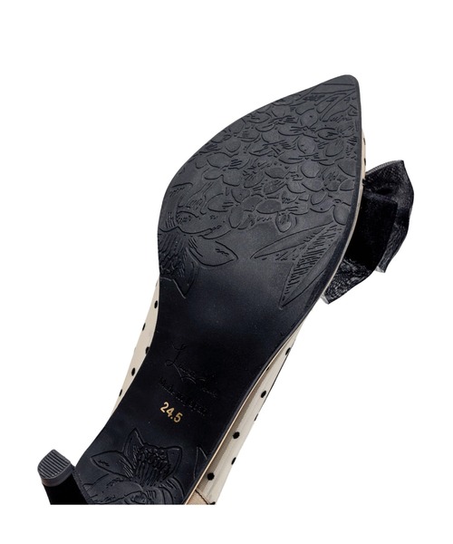 Launa lea(ラウナレア)の「リボンチュールヒールパンプス(0556)(パンプス・レディース・ブラック/ベージュ/ライラック・24.5cm/25.0cm/22.0cm/22.5cm/23.0cm/23.5cm/24.0cm)」の17枚目の写真