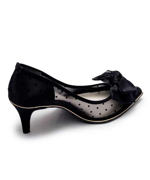 Launa lea(ラウナレア)の「リボンチュールヒールパンプス(0556)(パンプス・レディース・ブラック/ベージュ/ライラック・24.5cm/25.0cm/22.0cm/22.5cm/23.0cm/23.5cm/24.0cm)」の15枚目の写真