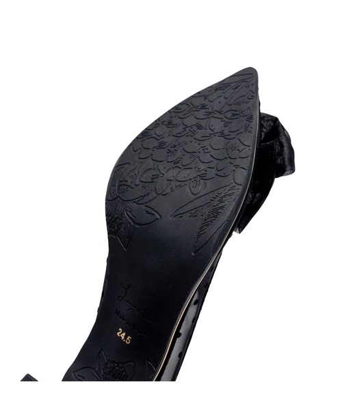 Launa lea(ラウナレア)の「リボンチュールヒールパンプス(0556)(パンプス・レディース・ブラック/ベージュ/ライラック・24.5cm/25.0cm/22.0cm/22.5cm/23.0cm/23.5cm/24.0cm)」の11枚目の写真