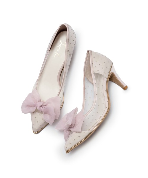 Launa lea(ラウナレア)の「リボンチュールヒールパンプス(0556)(パンプス・レディース・ブラック/ベージュ/ライラック・24.5cm/25.0cm/22.0cm/22.5cm/23.0cm/23.5cm/24.0cm)」の8枚目の写真