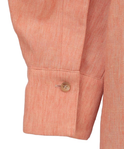 CLANE（クラネ）の「HALTER LAYERED ONEPIECE（ワンピース・レディース・オレンジ/ブラック/ブルー・0/1/2）」の4枚目の写真