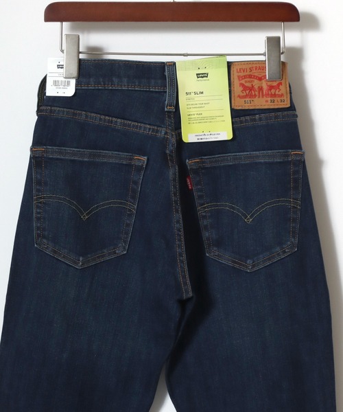 Levi's(リーバイス)の「Levi's/リーバイス 511 SLIM/スリムフィット ジーンズ/ヴィンテージウォッシュ ストレッチ デニムパンツ(デニムパンツ・メンズ・ライトインディゴブルー/ブルー系その他/ブラック/ライトブルー/インディゴブルー・28inch/29inch/30inch/31inch/32inch/33inch/34inch/36inch)」の4枚目の写真